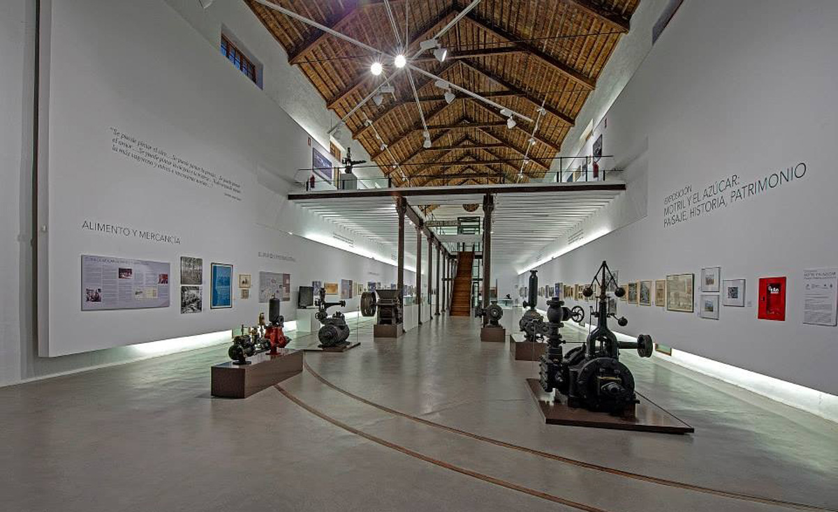 General view of the of the exhibition space. Factory of Ntra. Sra. del Pilar, Motril. Photo: Paulino Martínez More.