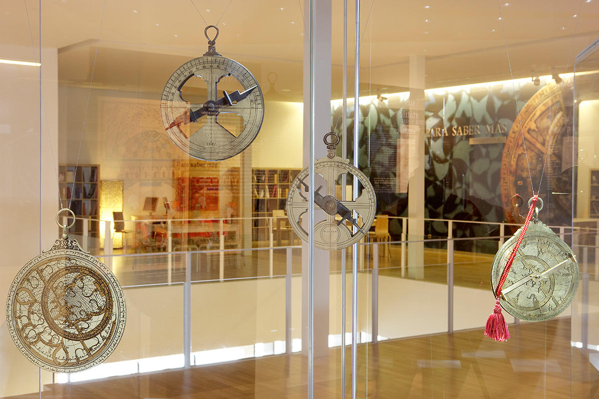 Colección de astrolabios.