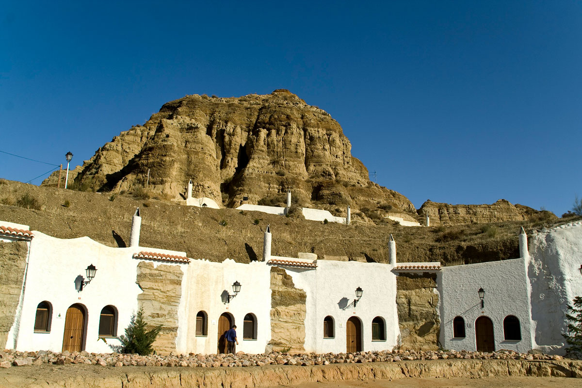 Alojamientos turísticos en cuevas en Guadix