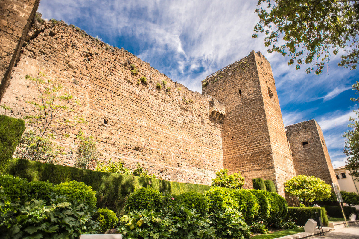 Walls of the Castle of Priego de Córdoba. ©Town Council of Priego de Córdoba.