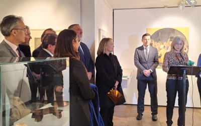 The Regional Minister of Culture, Patricia del Pozo, opens the Exhibition The Baths in al-Andalus
