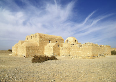 Umayyad residence of Qusayr 'Amra. Jordan.