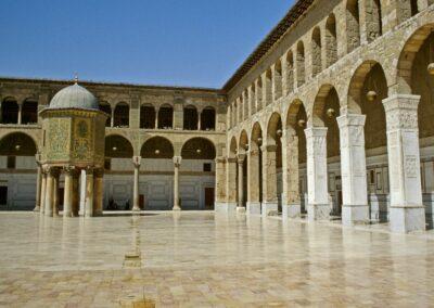 Gran Mezquita de Damasco o de los Omeyas. Siria.