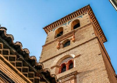 Campanario de la Iglesia de San Bartolomé.