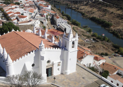 Church Nuestra Señora de la Asunción. Mértola. Portugal