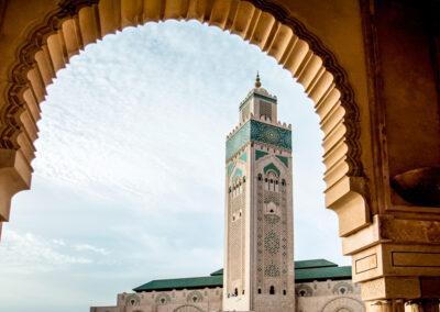 Mosque Hassan II. Casablanca. Morocco.