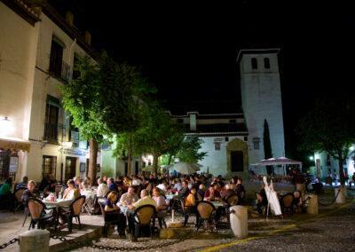 Square of San Miguel Bajo, in the Albayzin neighbourhood