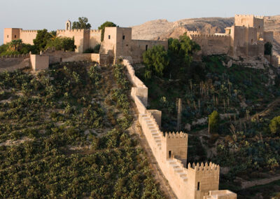 Khayran wall, 11th century. Almería.