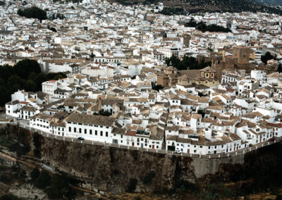 Aerial view of Priego de Córdoba.