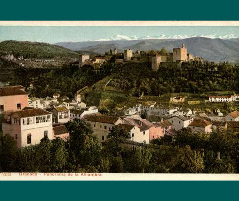 Travelling images towards 1904. Andalusia in Photoglob Co. Zurich postcards.