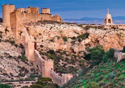 Cerro de San Cristóbal y Murallas de Jairán. ©Ayuntamiento de Almería