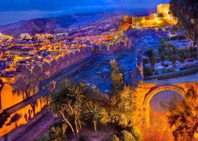 Alcazaba desde el Muro de la Vela. ©Ayuntamiento de Almería