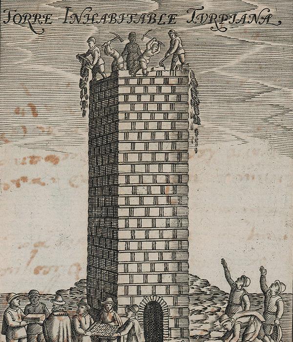 Francisco Heylan, «Detalle de la Torre Inhabitable Turpiana”