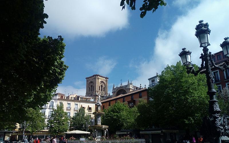 Plaza de Bibarrambla en la actualidad