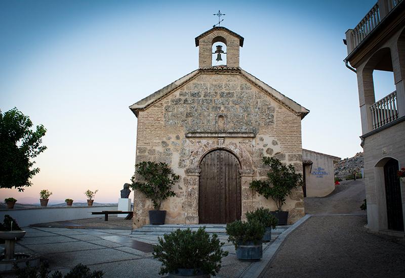 Façade of the Hermitage of San Roque.