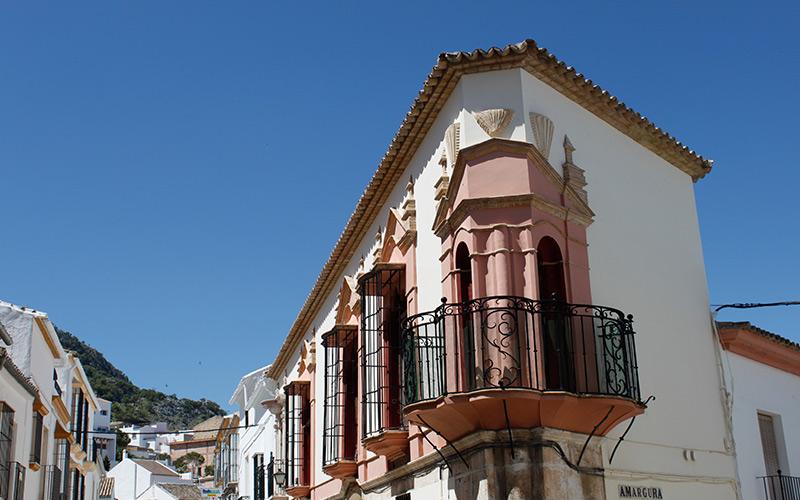 Baroque corner of the palatial home known as Marqués del Oro ©Estepa City Hall.